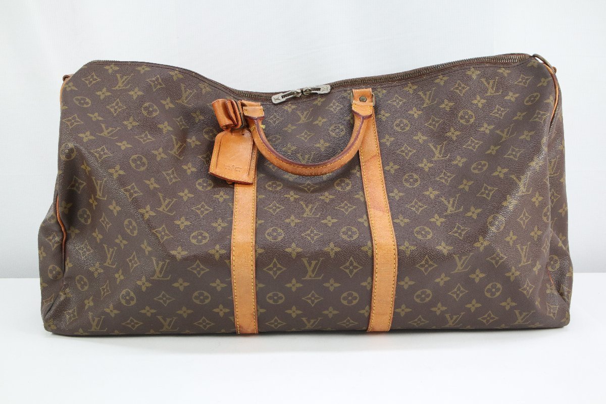 LOUIS VUITTON ルイヴィトン モノグラム キーポル60 ボストンバッグ トラベルバッグ 8263-B_画像1