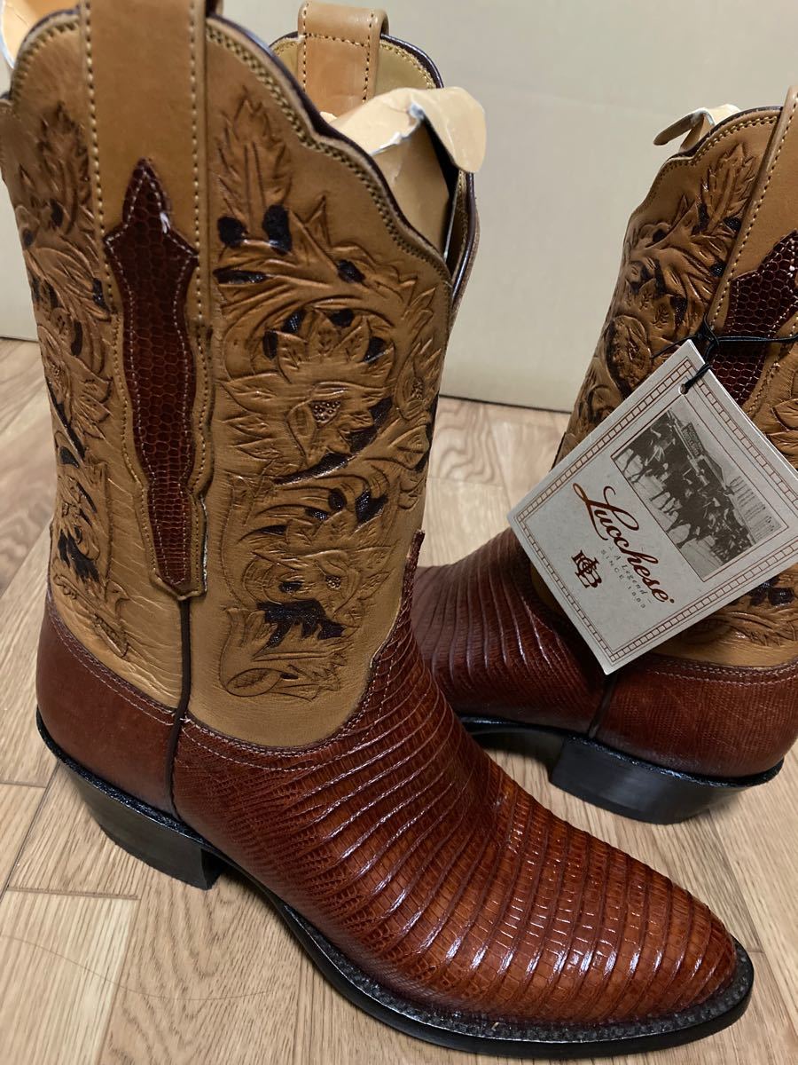 希少 入手困難 激レア　新品　Lucchese CLASSICS ウエスタンブーツ　歴代アメリカ大統領や著名なハリウッドスター愛用