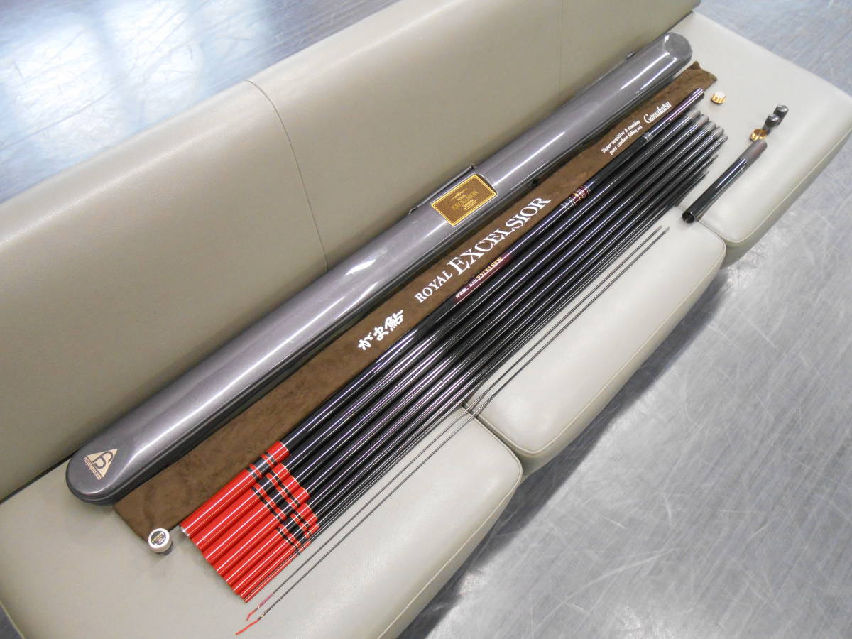 がまかつ名竿 鮎竿 がま鮎ロイヤルエクセルシオ 硬中硬100 中古 がまかつ名竿 鮎竿 がま鮎ロイヤルエクセルシオ 硬中硬100 中古