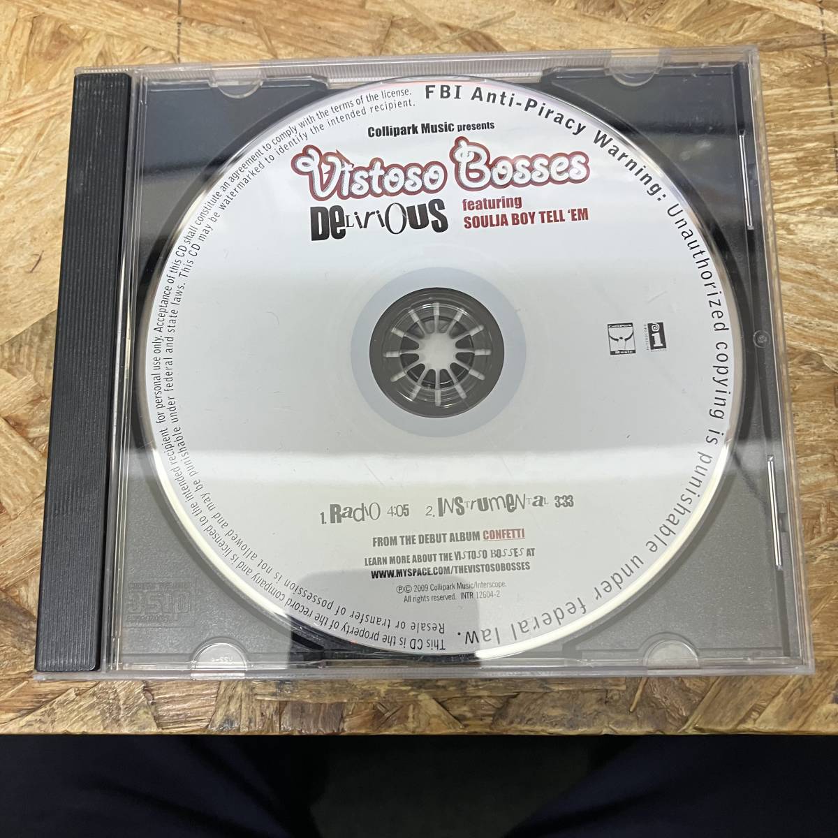 ヤフオク! HIPHOP R&B VISTOSO BOSSES DELIRIOUS INST