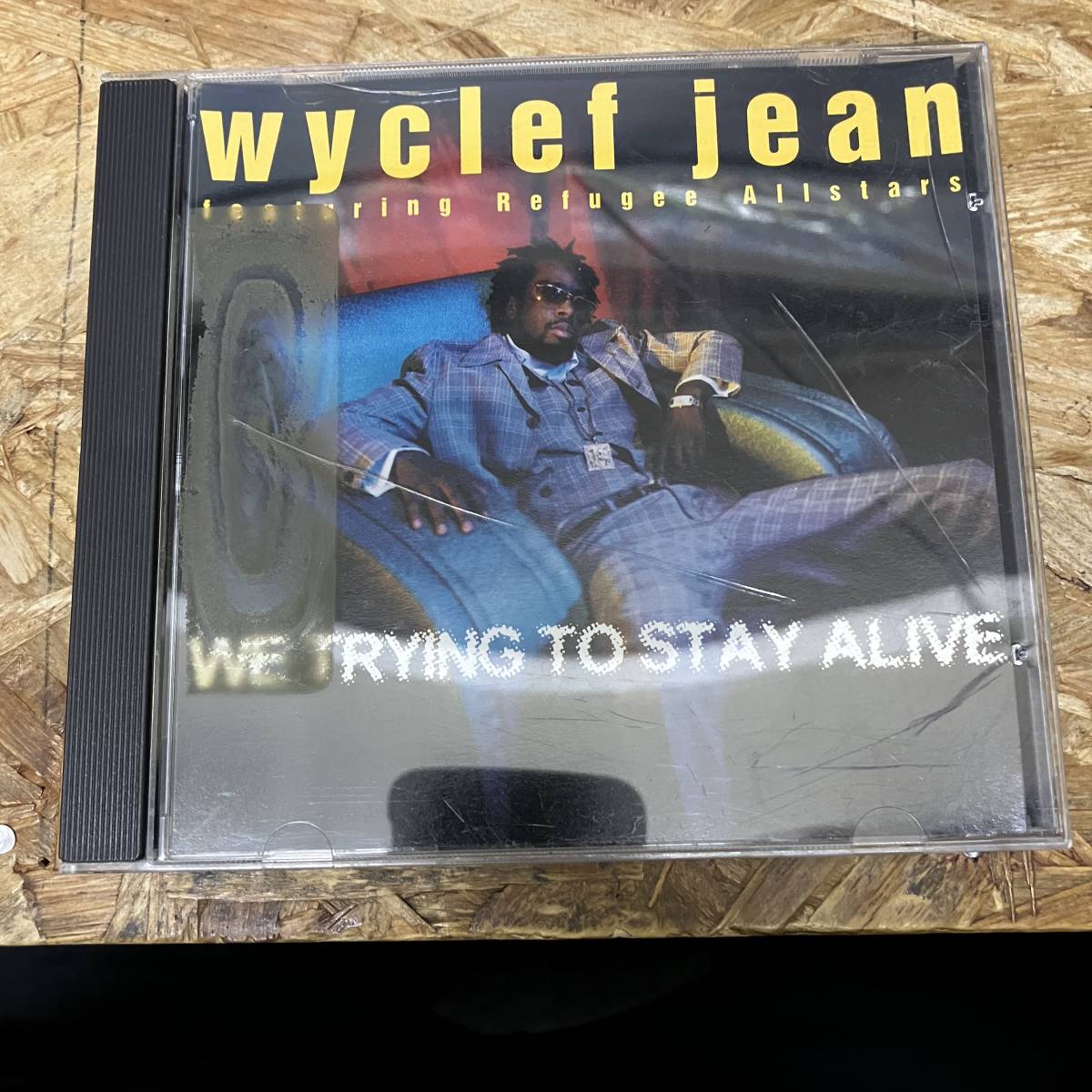 ● HIPHOP,R&B WYCLEF JEAN - WE TRYING TO STAY ALIVE シングル,名曲! CD 中古品_画像1
