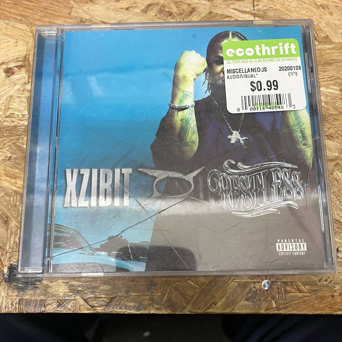 ● HIPHOP,R&B XZIBIT - RESTLESS アルバム,名作! CD 中古品_画像1
