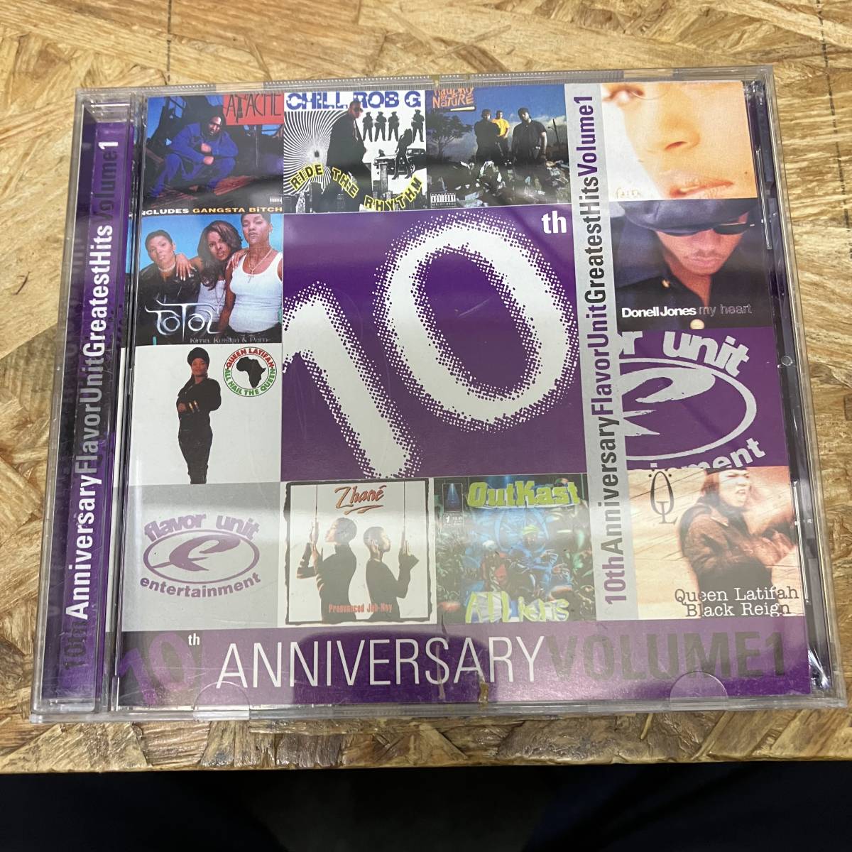 ● HIPHOP,R&B 10TH ANNIVERSARY FLAVORUNIT GREATESTHITS VOLUME 1 アルバム,名作! CD 中古品_画像1