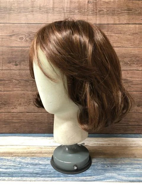  new goods * slope volume .. full wig! person wool MIX classy Bob! light color *c972