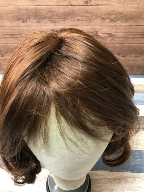  new goods * slope volume .. full wig! person wool MIX classy Bob! light color *c972