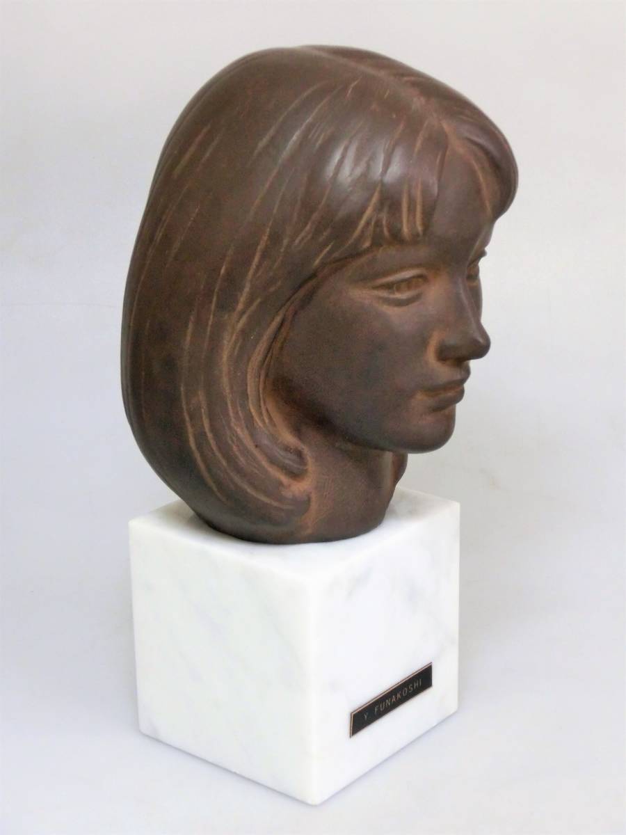 人気提案 舟越保武 ブロンズ頭像 「K嬢」 未展示保管品 金属工芸
