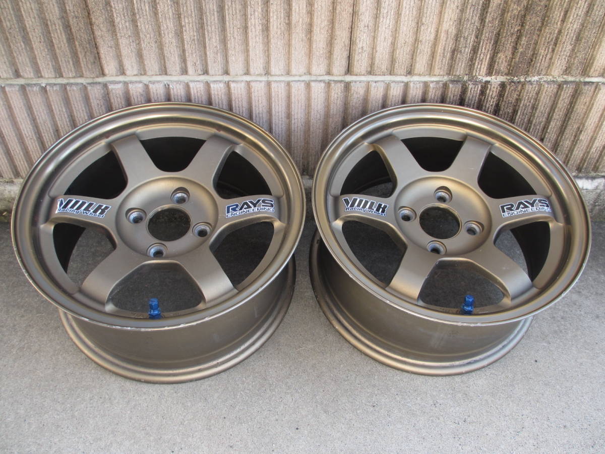 ヤフオク! - ☆希少!絶版サイズ! RAYS TE37 14インチ6.5...