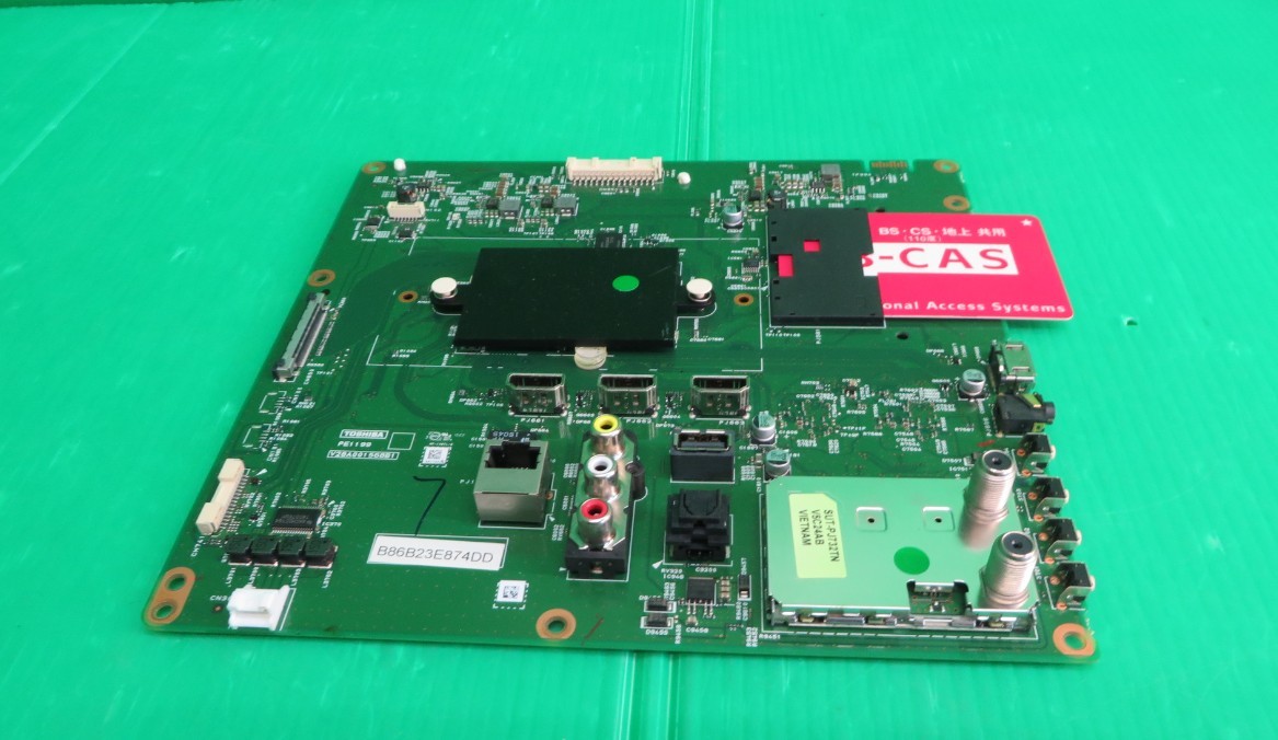T-3476 TOSHIBA 東芝 液晶テレビ 43J10 メイン基板+B-CASカード T-3476 TOSHIBA 東芝 液晶テレビ 43J10 メイン基板+B-CASカード