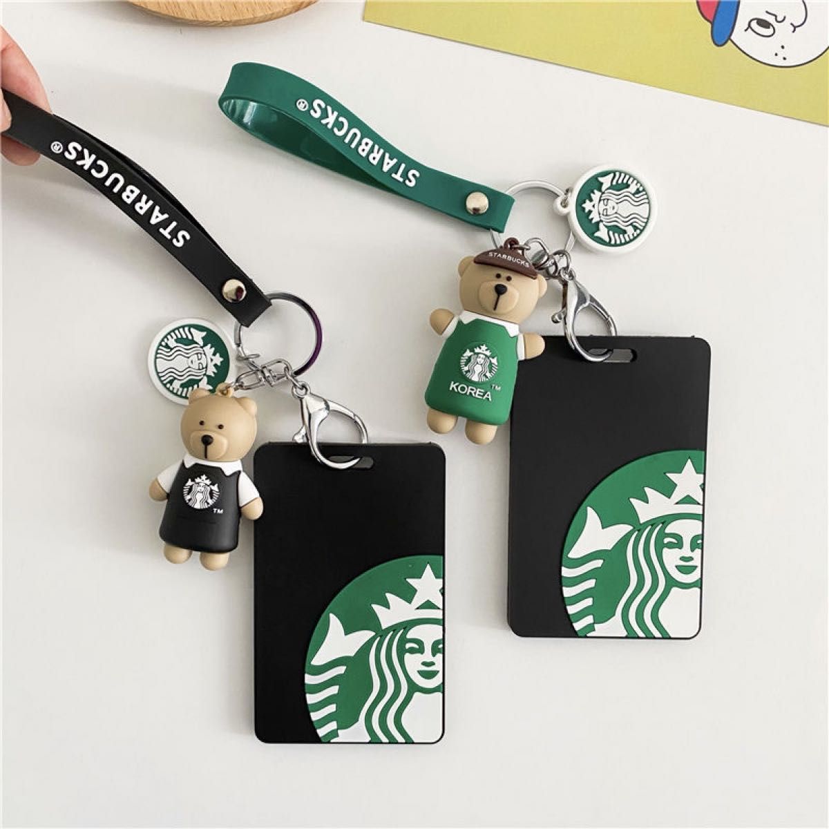 新品未使用】スタバ カードケース キーホルダー 定期入れ スターバックス-3 STARBUCKS｜PayPayフリマ