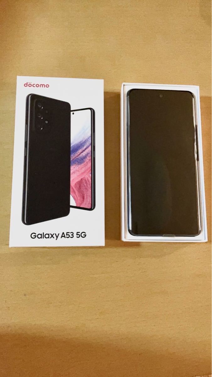 Galaxy A53 5G SC-53C オーサムブラック docomo ほぼ新品 未使用品 SIM