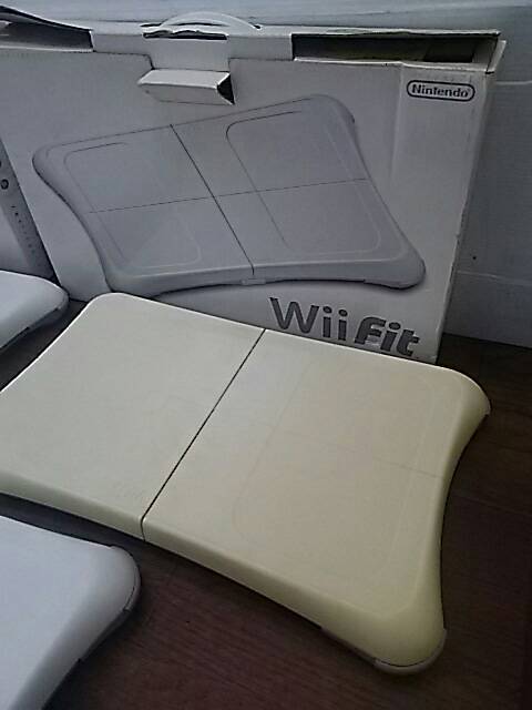  free shipping .50622 Nintendo Wiifit balance Wii board RVL-021 3 point + training CD2 sheets summarize 