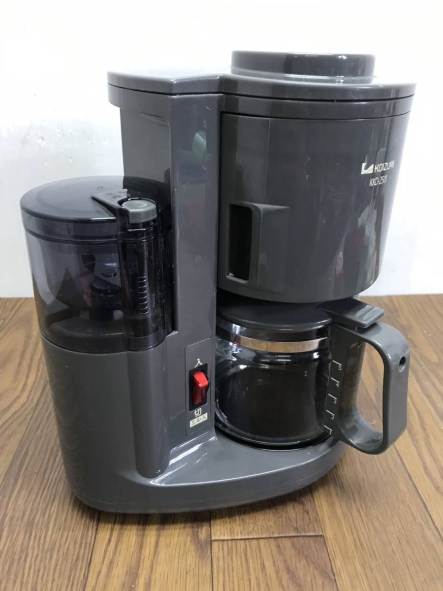 送料無料B53120 KOIZUMI コーヒーメーカー KKD-2501 最大使用水量 0.7Lの画像2