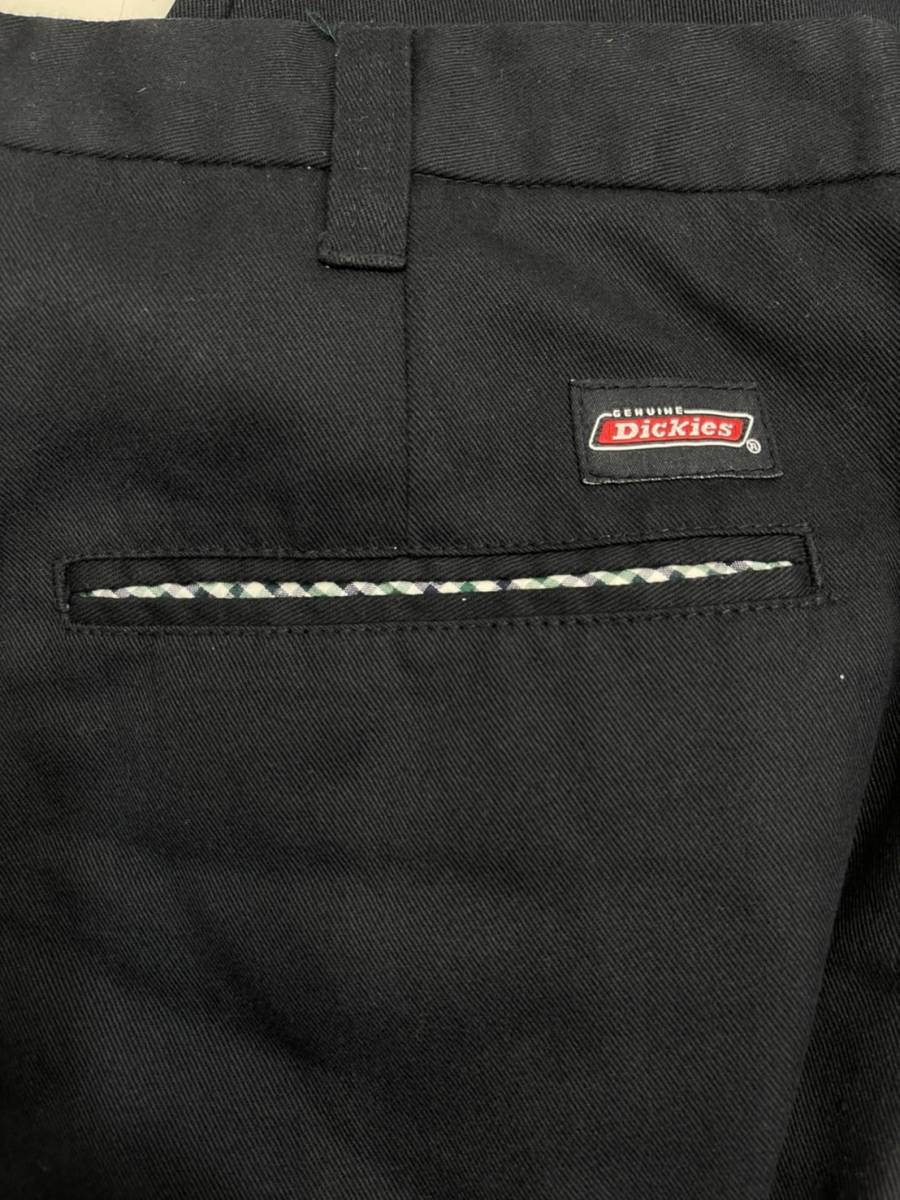 送料無料S63263 Dickies ハーフパンツ ダークネイビー XLサイズ 美品 ディッキーズ_画像3