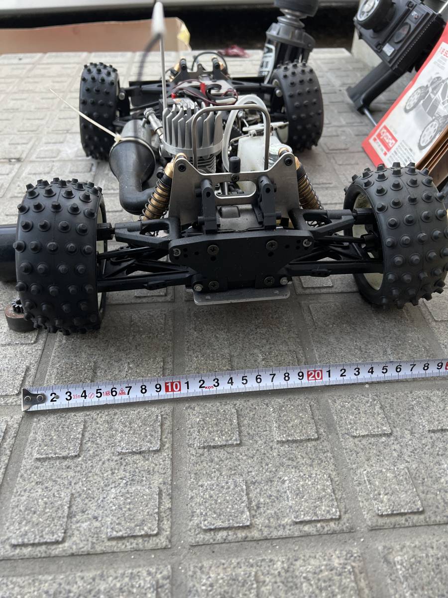 京商 バーンズ4WD 1/8スケール RC 21エンジン オフロードレーサー