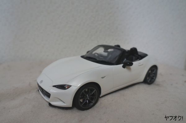  Kyosho Samurai Mazda Roadster ND 1/18 миникар белый 