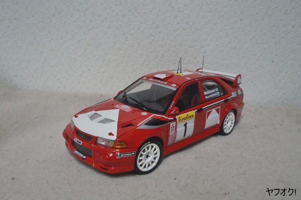 オートアート 三菱 ランサーエボリューション Ⅴ/Ⅵ 1/18 ミニカー ＷＲＣ ランエボ_画像1