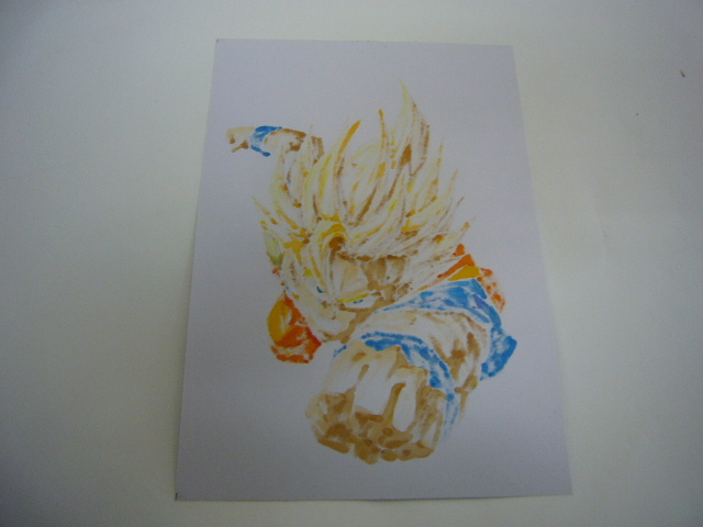  подлинный товар гарантия collector сброшенный товар . задний .. прекрасное платье Toriyama Akira автограф автограф иллюстрации . Dragon Ball Monkey King super носорог ya человек 