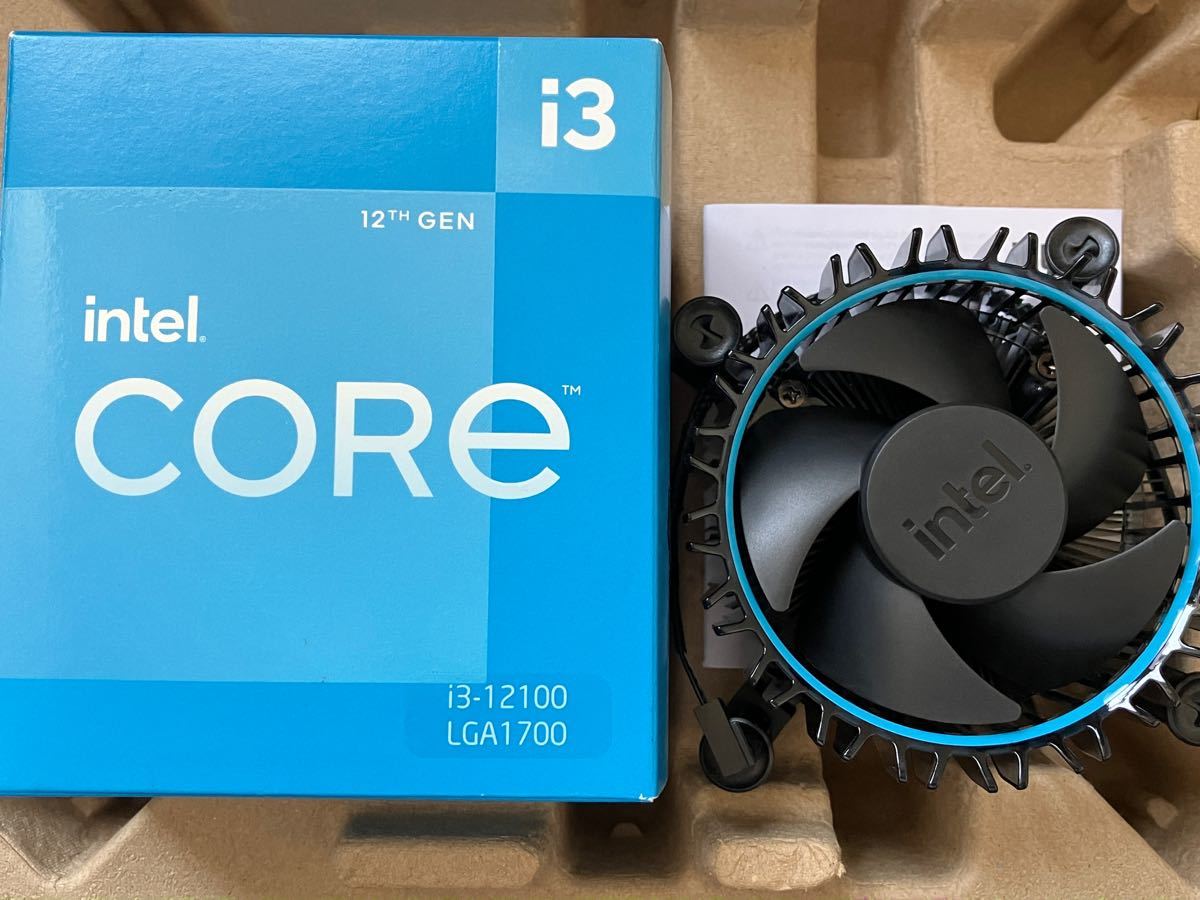 Intel Core i3 12100 BOX CPUクーラー付き LGA1700|Yahoo Intel Core i3 12100 BOX CPUクーラー付き LGA1700|Yahoo