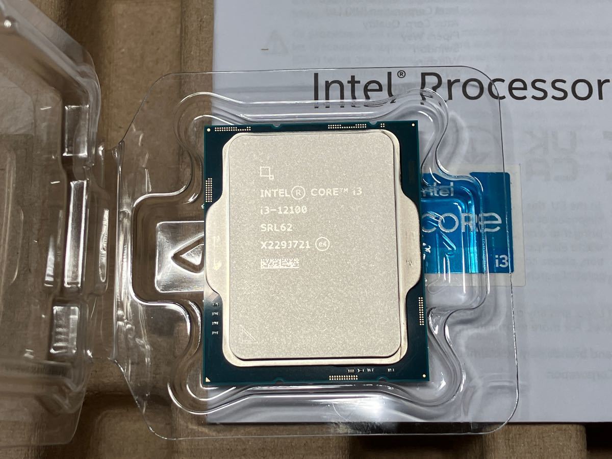 Intel Core i3 12100 BOX CPUクーラー付き LGA1700|Yahoo Intel Core i3 12100 BOX CPUクーラー付き LGA1700|Yahoo