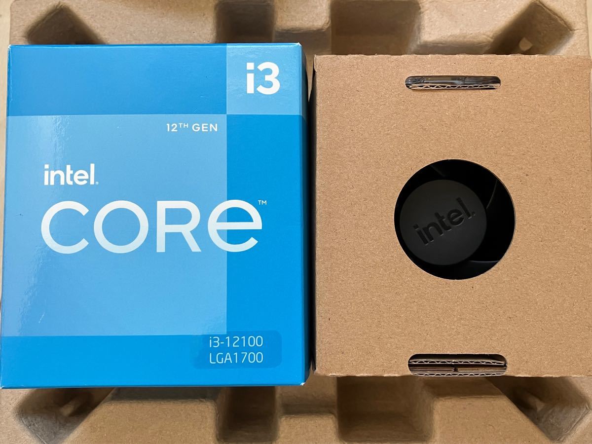 Intel Core i3 12100 BOX CPUクーラー付き LGA1700