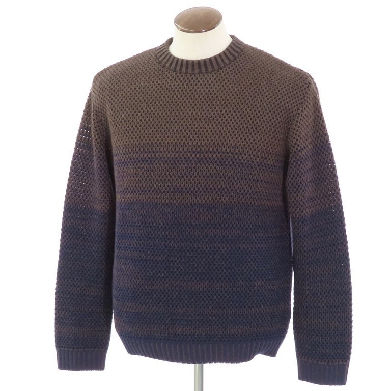 一番の 【中古】ランバンコレクション LANVIN DPD ネイビーxブラウン
