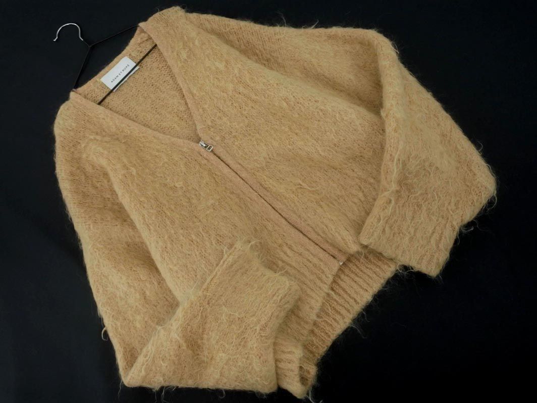 ヤフオク! - ADAM ET ROPE' アダムエロペ モヘア混 ジップ...