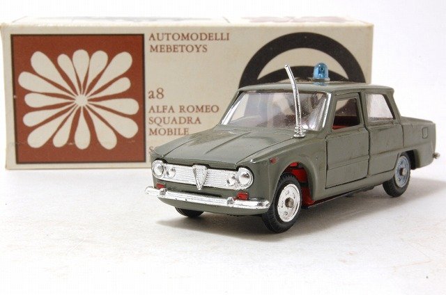 MEBETOYS (メーベトイズ)1/43 a8 ALFA ROMEO SQUADRA MOBILE アルファ