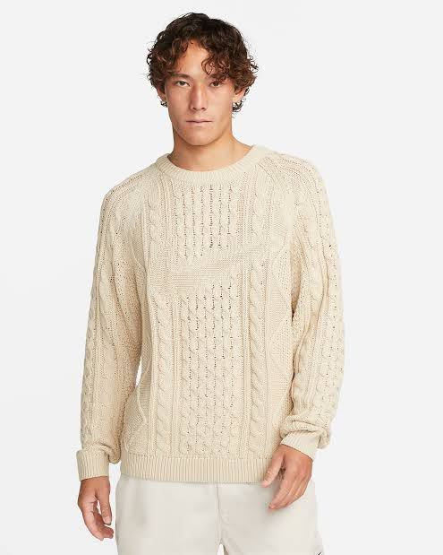 NIKE AS M NL CABLE KNIT SWEATER LS M camping.com