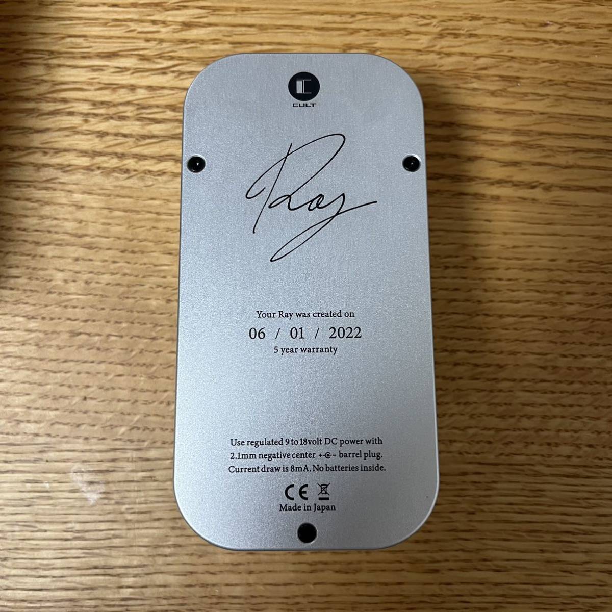 ストアー CULT PEDAL RAY 初期ロット 美品 en-dining.co.jp