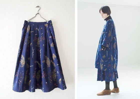 最新の激安 美品 スカート 松ぼっくり ドングリ リス ブランチ BRANCH