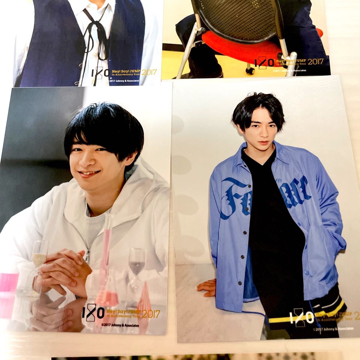 Hey!Say!JUMP 知念侑李　クリアファイル＋写真×10 合計11点セット