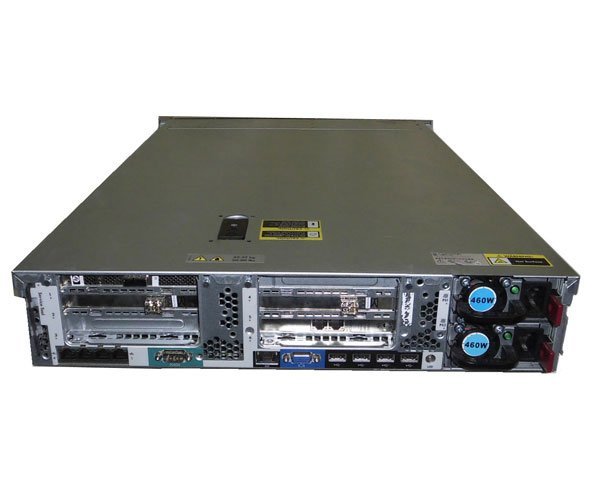 HP ProLiant DL380p Gen8 642121-291 Xeon E5-2609 2.4GHz×2 (4C) メモリ 8GB HDD 146GB×2 (SAS 2.5インチ) DVD-ROM AC*2_画像2