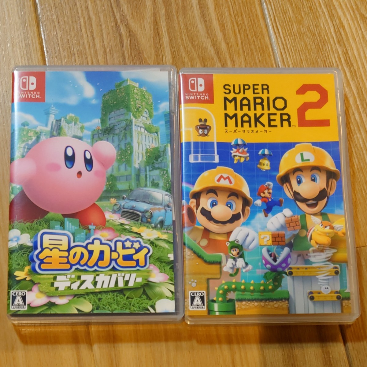 Nintendo Switch 星のカービィディスカバリー スーパーマリオメーカー2