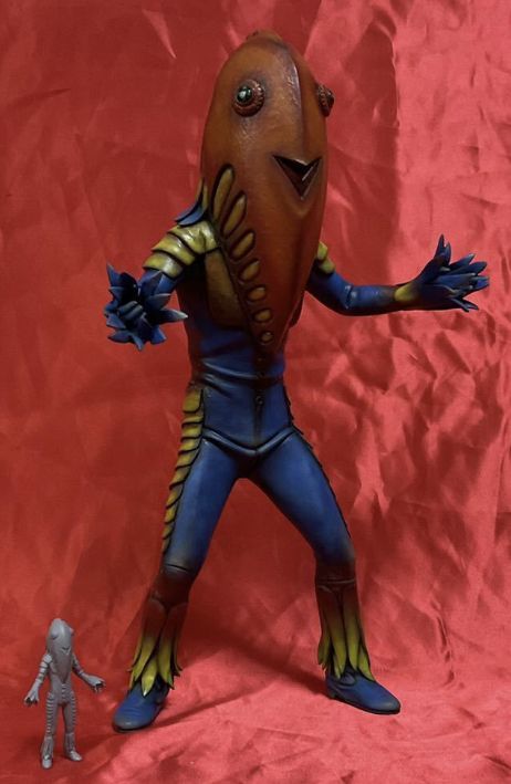 GORT メトロン星人 jr レジンキャスト製 30cmサイズ ガレージキット
