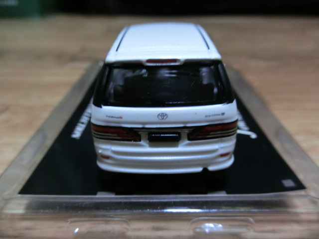  Konami Toyota Estima white 1/62 size 