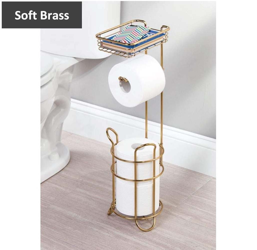 トイレットペーパーホルダー Soft Brass Toilet Tissue