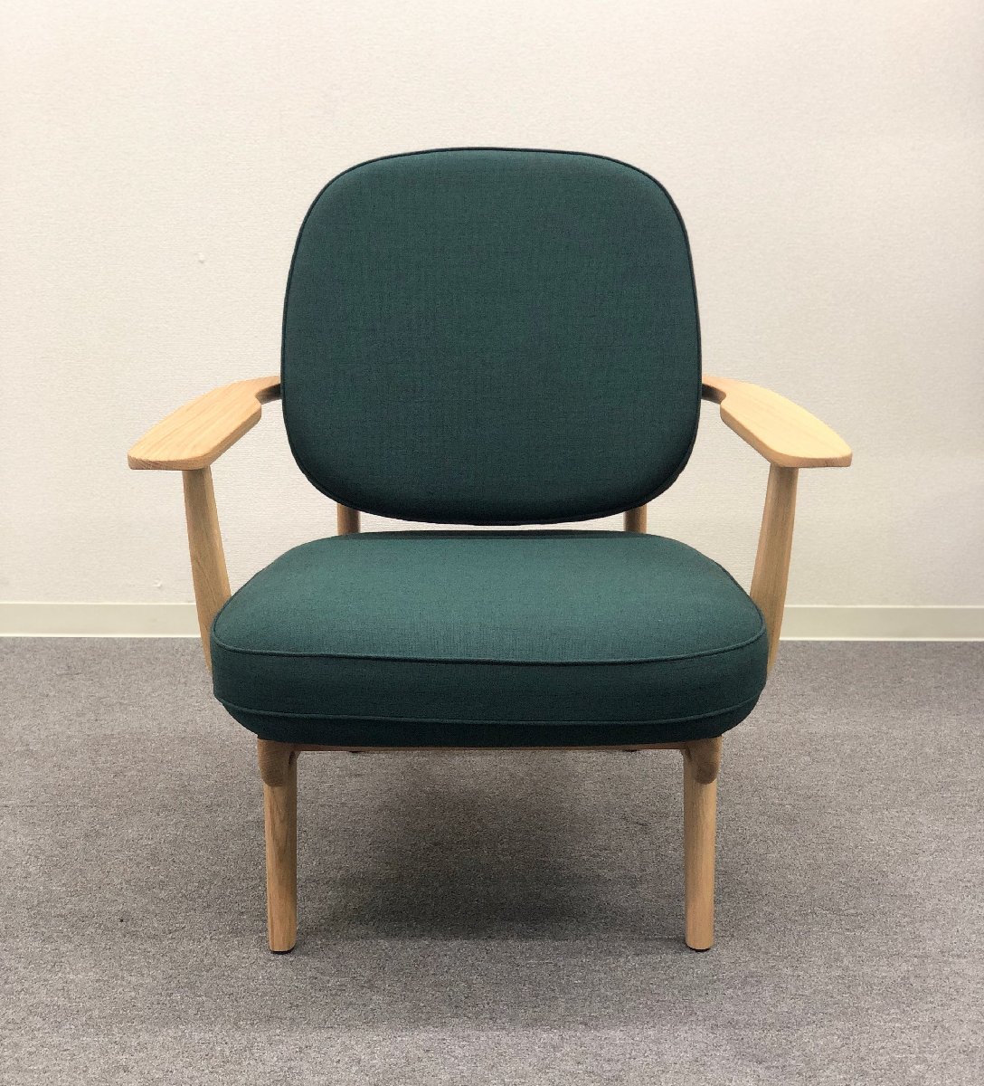 未使用品■FRITZ HANSEN/フリッツ・ハンセン■FRED/フレッド ラウンジチェア JH97 緑 箱付き★埼玉発送★ら_画像2