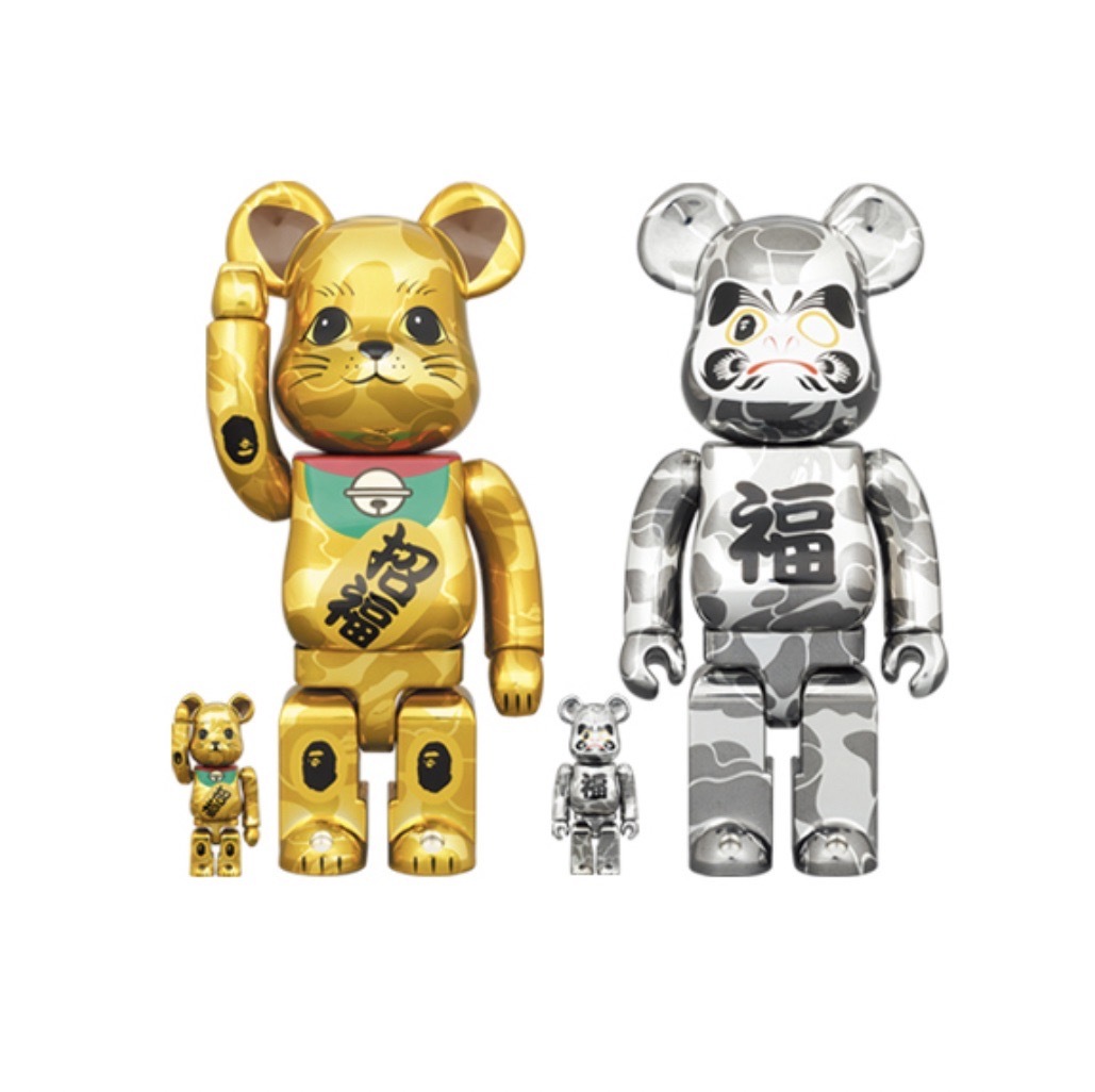 未開封‼ BE@RBRICK 招き猫 銀メッキ 発光 1000% | www.jarussi.com.br