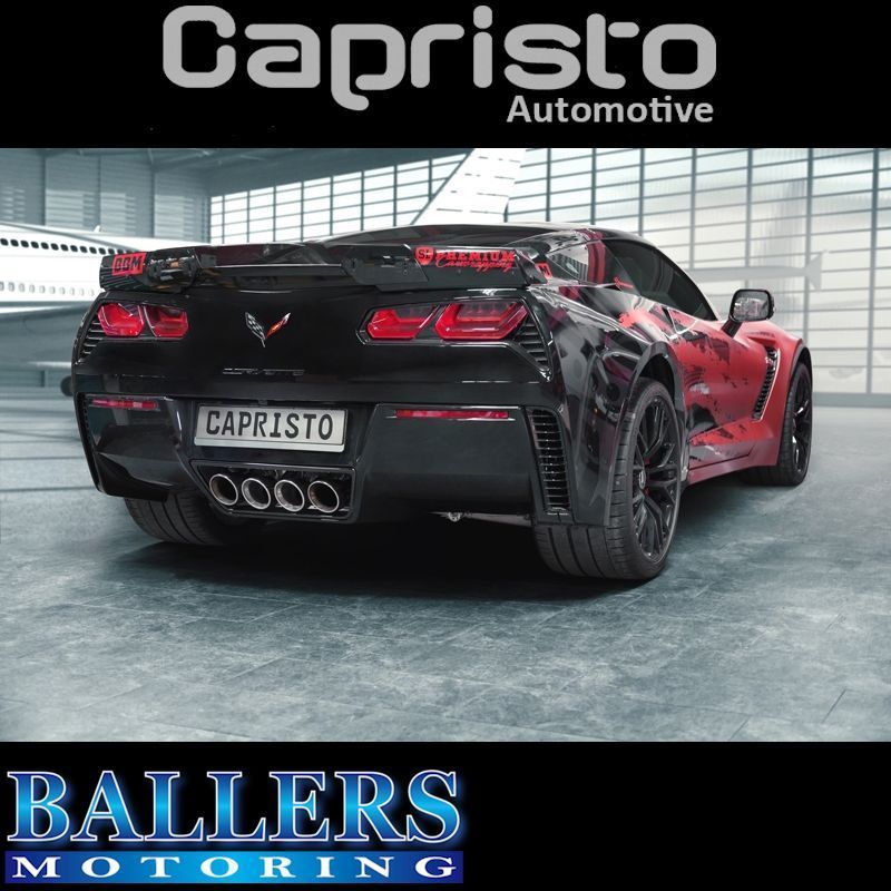  Corvette C7 Standard Z06 Caprice to valve(bulb) system exhaust program control unit attaching muffler capristo 02CH09003005