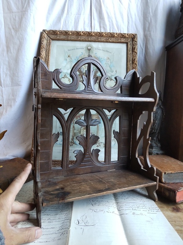 Yahoo!オークション - フランス アンティーク 素敵な 木製 彫刻