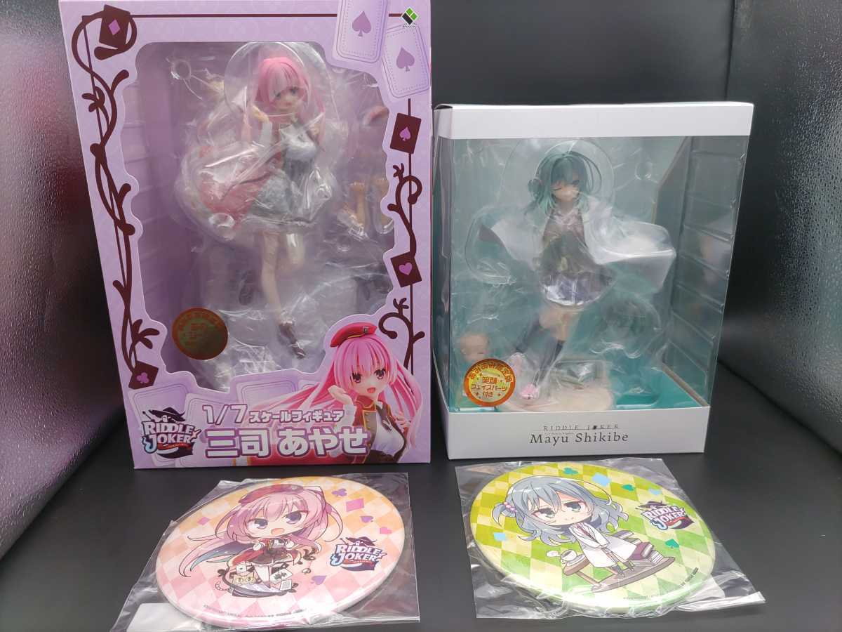 新品未開封・あみあみ限定特典付属】RIDDLE JOKER 三司あやせ & 式部