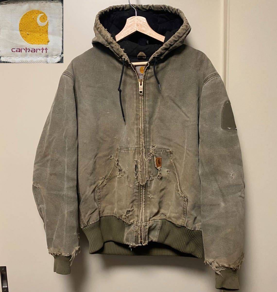 Yahoo!オークション - 90s Carhartt カーハート ダックパーカー Yahoo!オークション - 90s Carhartt カーハート ダックパーカー