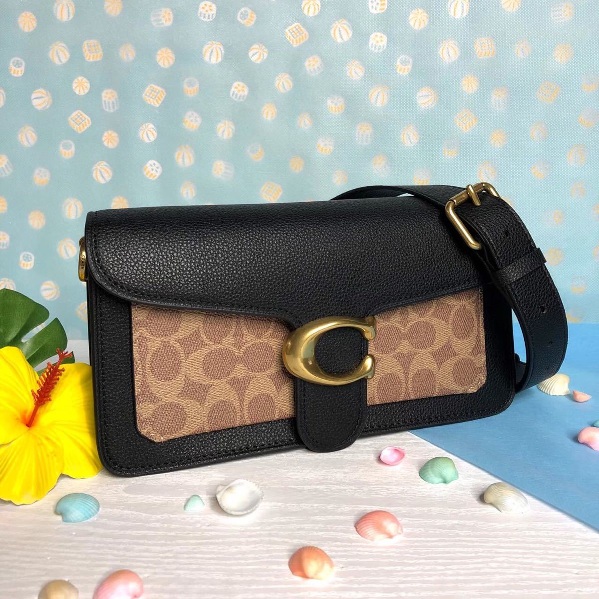 注目ショップ・ブランドのギフト コーチダークブラウン COACH