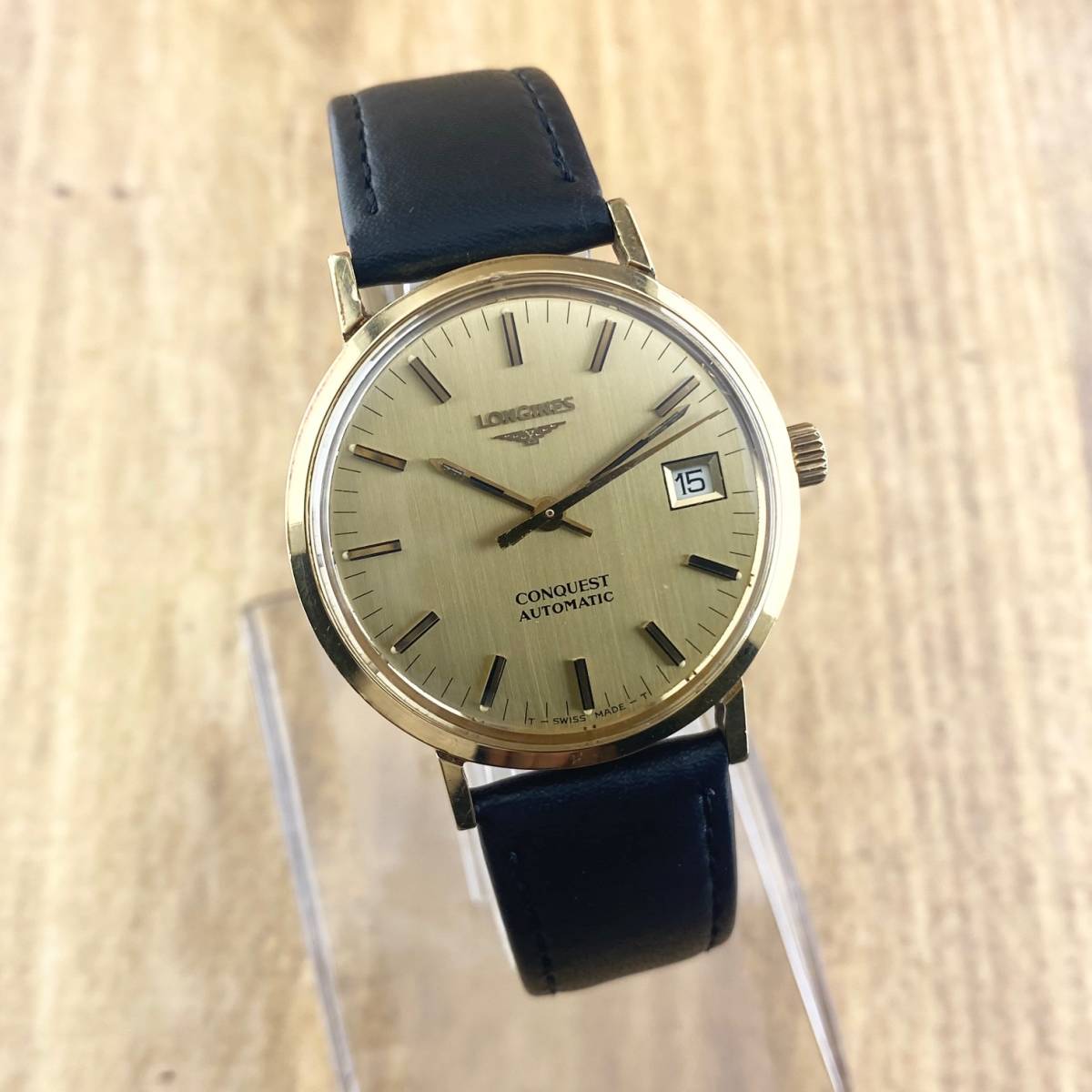 LONGINES ロンジン自動巻 Conquest コンクエスト ゴールド稼働品