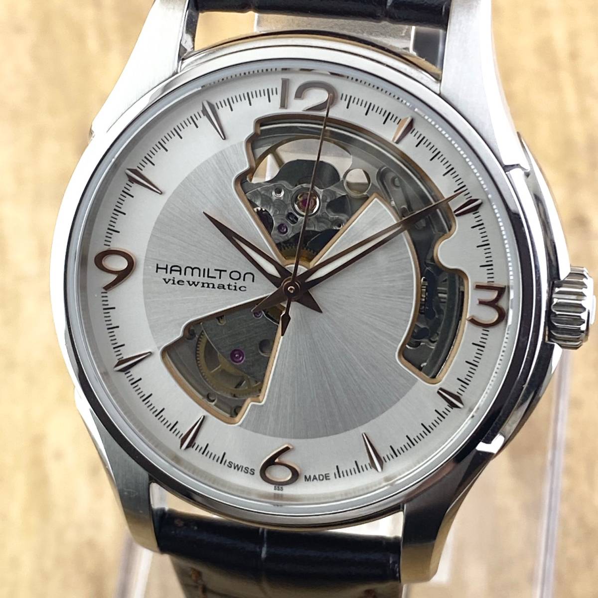 1円〜】HAMILTON ハミルトン 腕時計 メンズ AT 自動巻 H325650 ビュー