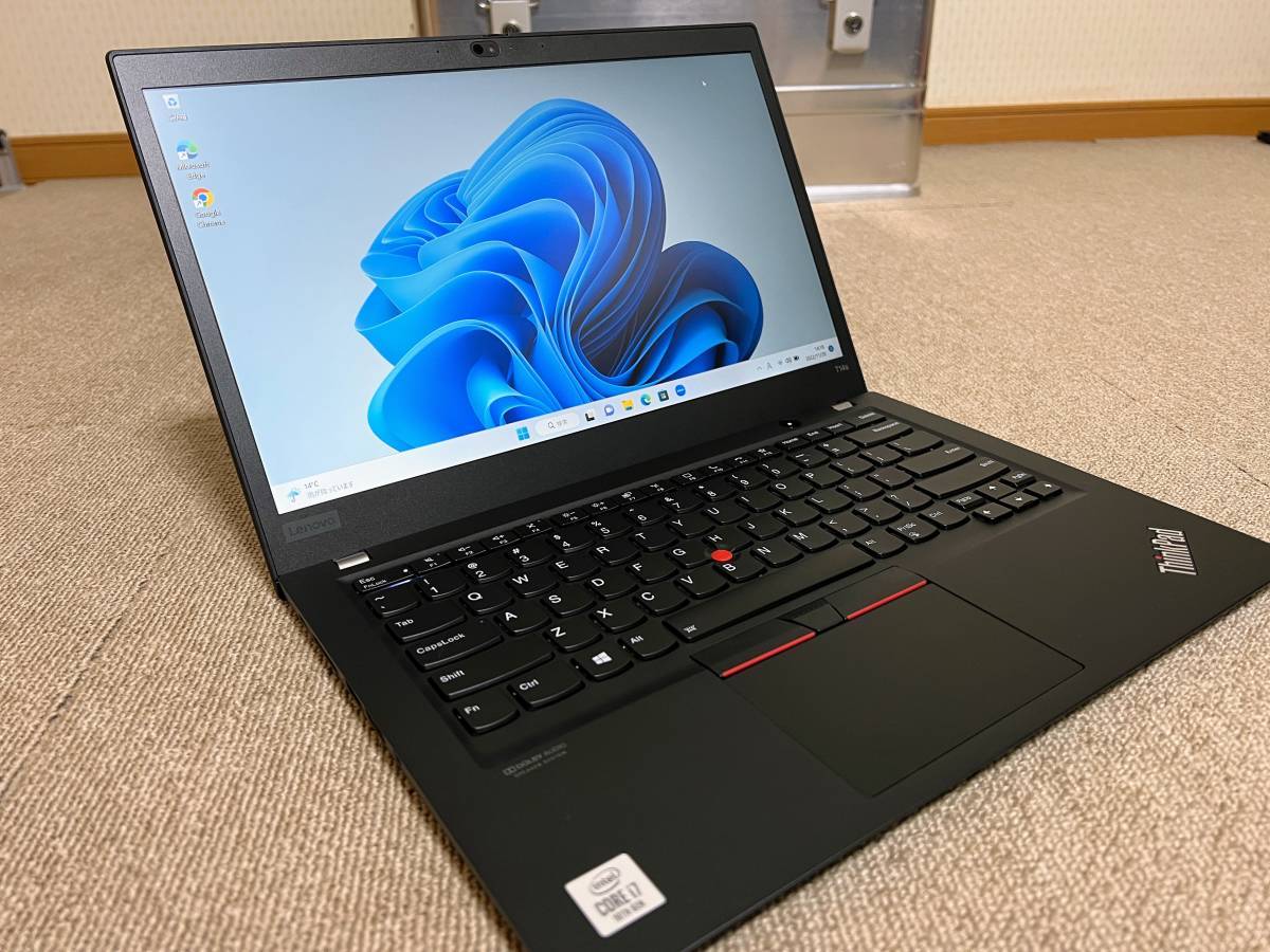 Lenovo レノボ ThinkPad T14s Gen1(2020) 第10世代Core i7-10610U MEM:32GB SSD256GB MS Office2021_画像1