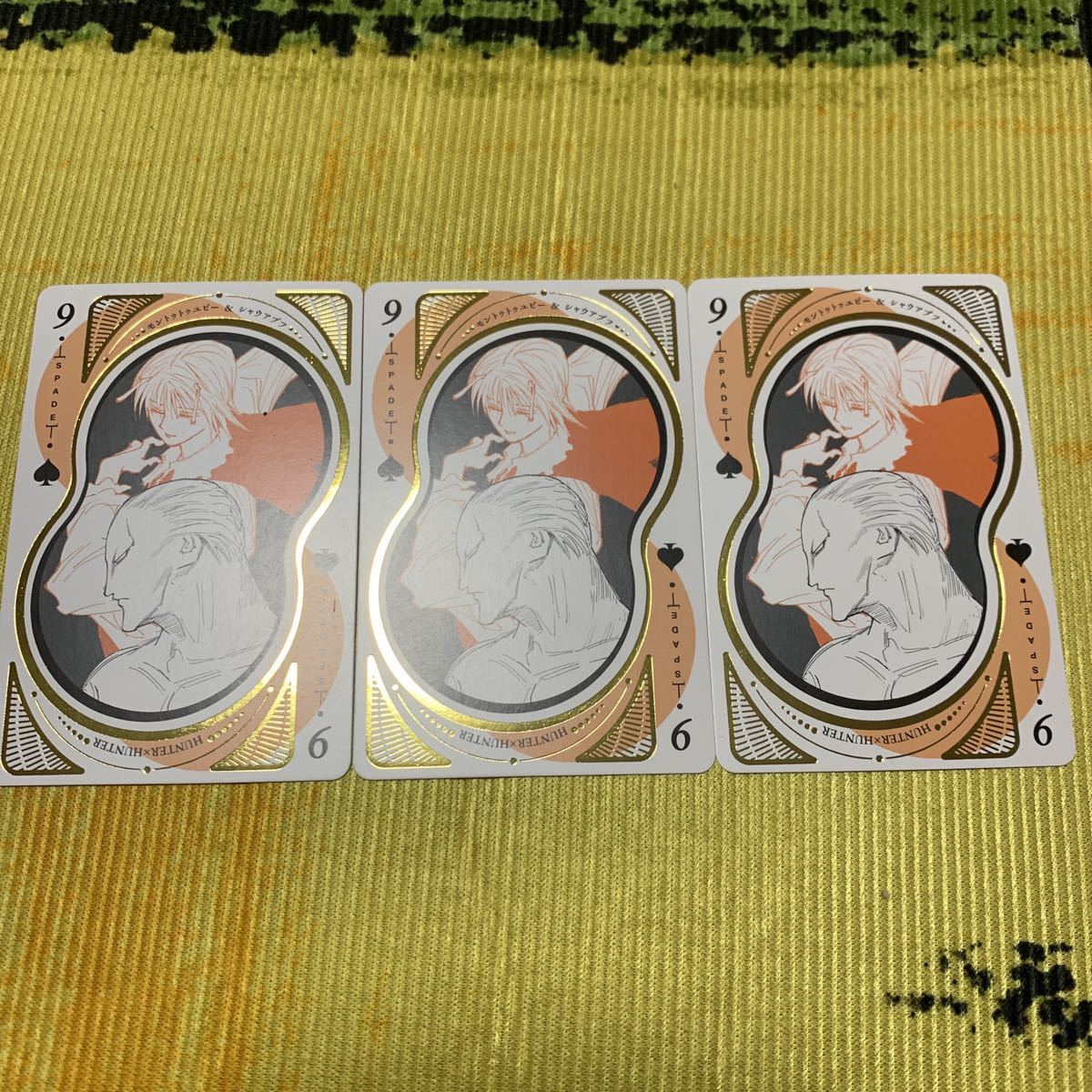 冨樫義博展 HUNTER×HUNTER 箔押しトランプ モントゥトゥユピー は行 ...