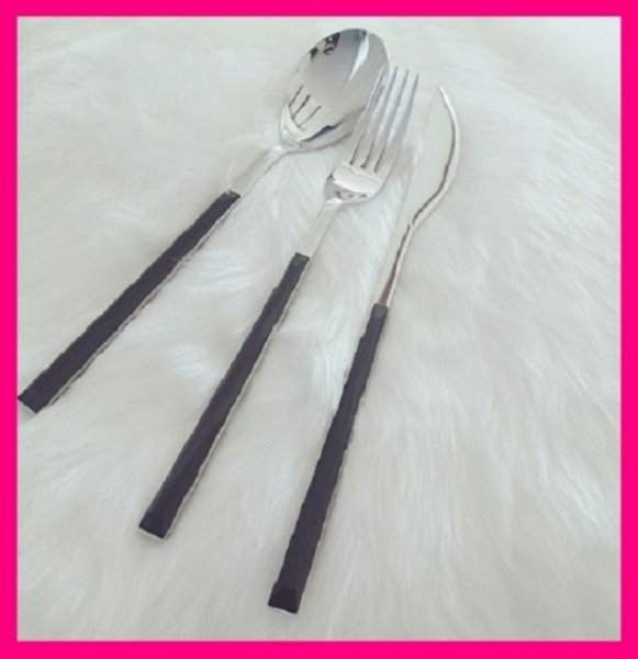 [ postage included :kchi paul (pole) manner Fork :5ps.@:21cm]* stylish pretty * dinner set : Northern Europe manner : cutlery :No1( spoon, knife also equipped )