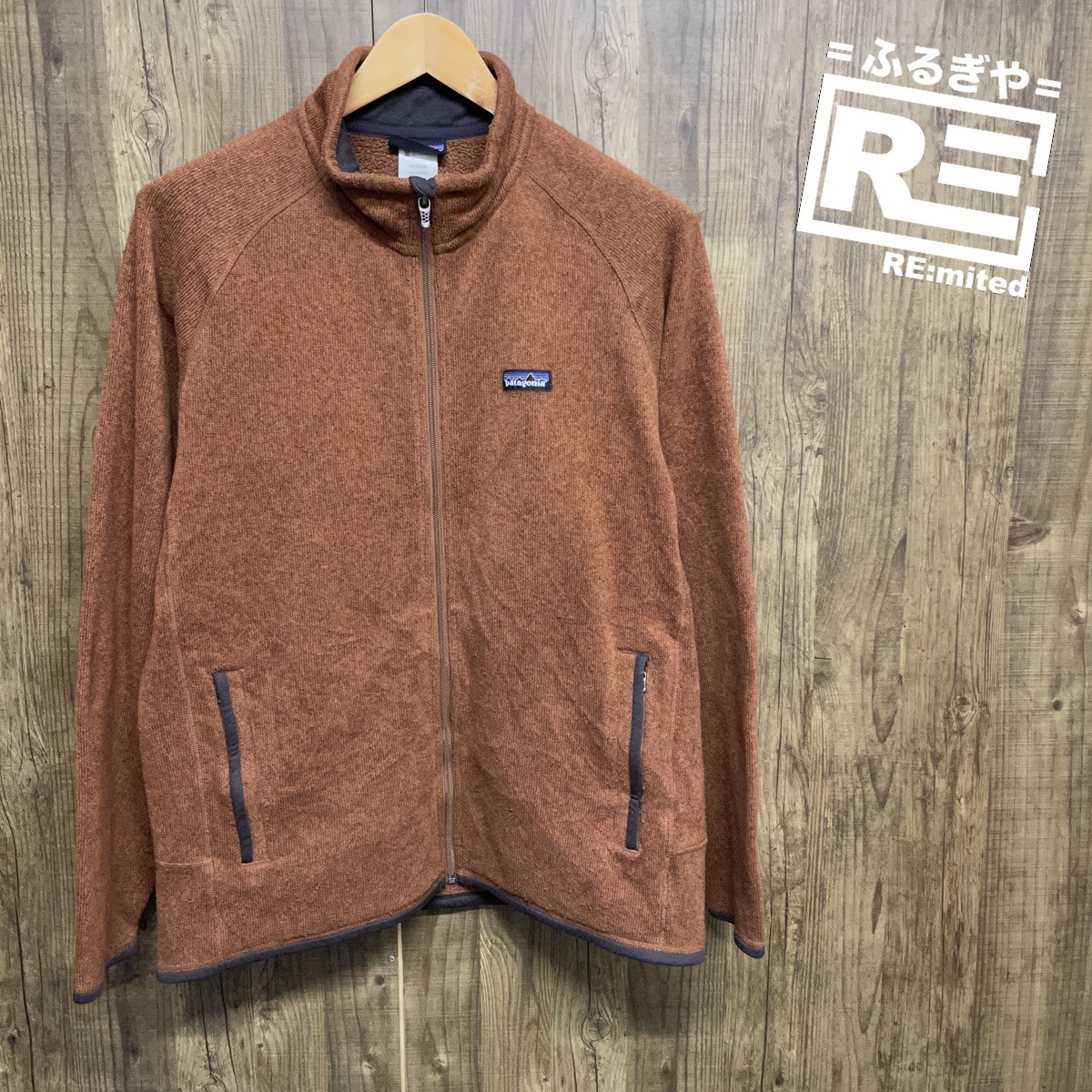 patagonia パタゴニア ベターセーター フリースジャケット メンズ L アウトドア ワンポイント 25525_画像1