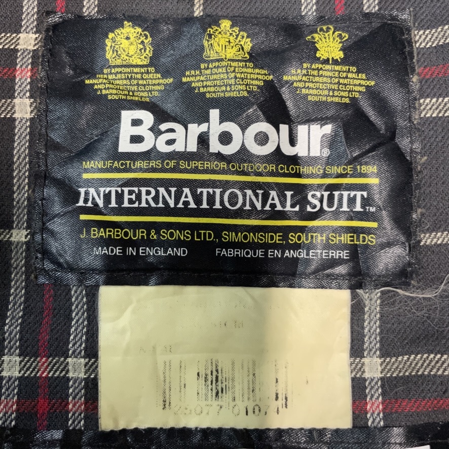 Vintage Barbour "INTERNATIONAL" オイルドコットン